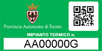 Codice catasto impianti termici per Certificato energetico APE